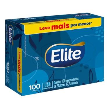 Imagem de Lenço de Papel Elite - 100 Folhas - Blaunox