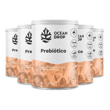 Imagem de Kit 5 Prebiótico Ocean Drop Vegano 210G