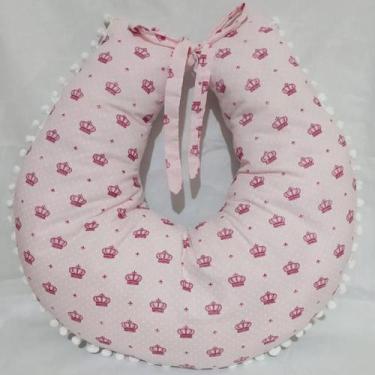 Imagem de Almofada Amamentação para Bebê 100% Algodão - Mãe e Filho Enxovais, Pr