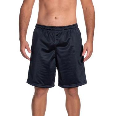 Imagem de Bermuda Esportiva Masculina Poliéster Fitness - Infielder Basic, Marin