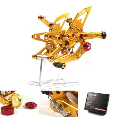 Imagem de Arashi Versão 2.0 Traseira Ajustável para Triumph Daytona 675 675R 2013-2018, Dourado
