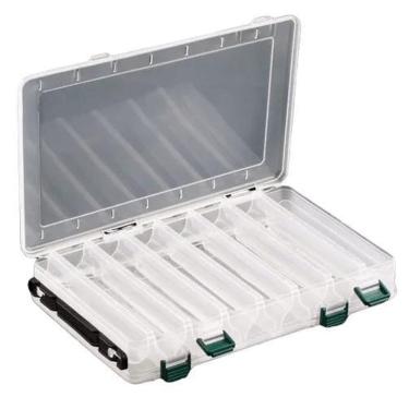 Imagem de Estojo Pesca Duplo Isca Artificial Hs326 14 Divisões Jogá