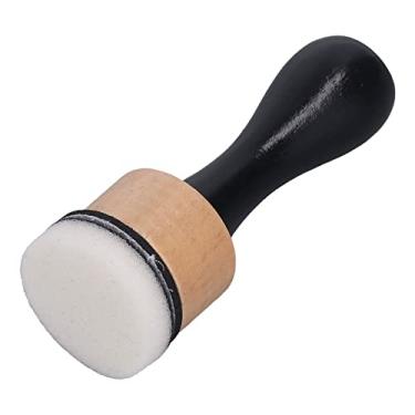 Imagem de Ferramenta de mistura de tintas de tinta com 2 alças 14 esponjas redondas DIY conjunto de ferramentas de mistura de tinta de produção para cartões de papel cartolina