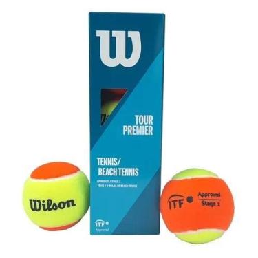 Imagem de Bola De Beach Tennis Wilson Tour Premier Kit