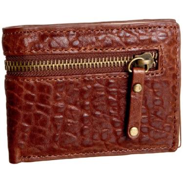 Imagem de Carteira masculina Will Leather com zíper, Conhaque, One Size