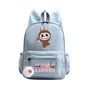 Imagem de Mochila De Estudante Adolescente Mochila Fofa Para Meninos Meninas Mul