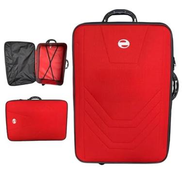 Imagem de Mala Viagem 32kg Village Rigida luxo(Vermelho)