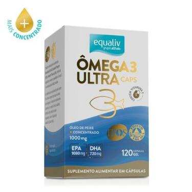 Imagem de Ômega 3 Ultra Caps 120 cápsulas - Equaliv - Lojaequaliv