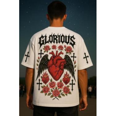 Imagem de Camiseta Streetwear Oversized Masculina glorius - swagon, 2, GG