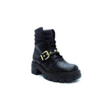 Imagem de Coturno Feminino Vizzano 3087.104 - Preto-Feminino
