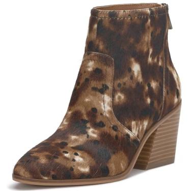 Imagem de Lucky Brand Bota feminina Sonah2 no tornozelo, Marrom multi, 42