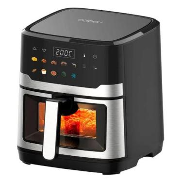 Imagem de Fritadeira Grande 6,5L Air Fryer Digital Sem Óleo Elétrica 127 Volts -