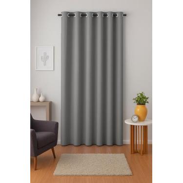 Imagem de Cortina Blackout Corta Luz 1,40 X 3,00 Antimofo Sala Quarto Cozinha Ev