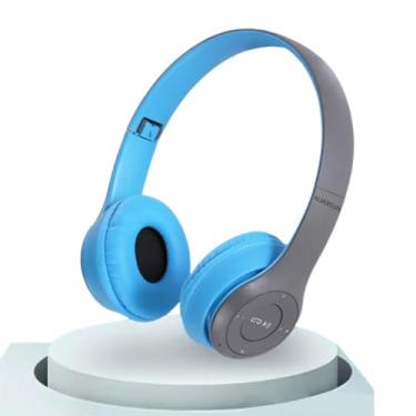 Imagem de Fone de Ouvido Headphone Bluetooth 5.0 Dobrável Sem Fio Extra Bass -com Cancelamento de Ruído Bateria de Longa Duração – Ideal para Treino, Academia, Trabalho e Viagens – Confortável e Ergonômico