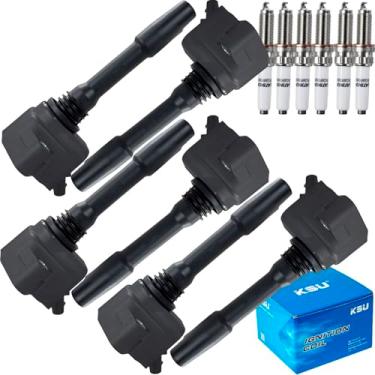 Imagem de KSU Pacote de ignição de bobina de ignição compatível com BMW TOYOTA 540I 740I 640I 340I 440I X3 X4 X5 X6 X7 Z4 GR SUPRA 3.0L L6 Turbocharged UF750