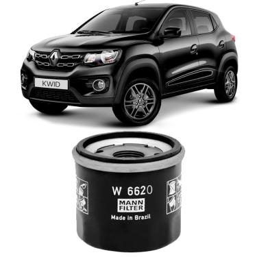 Imagem de Filtro Óleo Renault Kwid 1.0 12V 2017 a 2023 MANN-FILTER