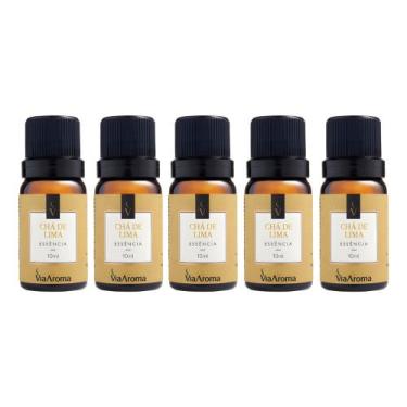 Imagem de 5 Essências Aromatizador Difusor Elétrico 10ml Via Aromas - Varias Fra