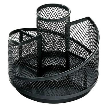 Imagem de Porta Canetas E Clips Giratório Para Escritório - Flor - Top Rio