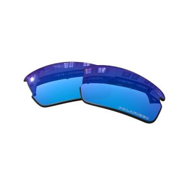 Imagem de OOWLIT Lentes de substituição compatíveis com óculos de sol Oakley Flak 2.0 OO9295 Ice Combine8 Polarizadas