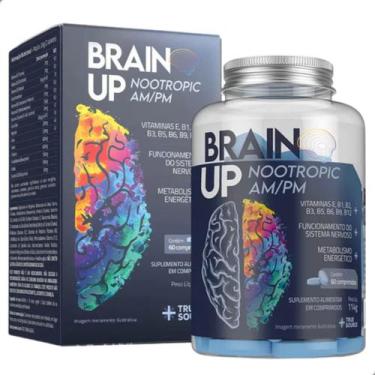 Imagem de Brain Up Nootropic AM PM Caffeine Free 60 Tabletes True Source, Natura