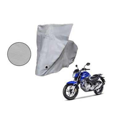 Imagem de Capa Proteção Moto Honda CB Twister 250 Cinza Premium - Kahawai, cinza