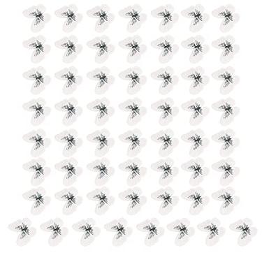 Imagem de Pssopp 50 Stück Stoff Patches Bunte Schmetterling Applique Patch Gestickte Motiv Applikation, DIY Stoff Spitze Kostüm Dekoration Zubehör(#1)