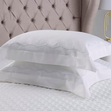 Imagem de JOGO DE LENÇOL RAGGIO DI LUNA BREEZE BRANCO 100% ALGODÃO CETIM 400 FIOS CASAL 4 PÇS