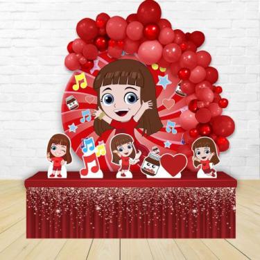 Imagem de KIT Festa Redondo Decoração Infantil Gi Luccas Neto - IMPAKTO VISUAL