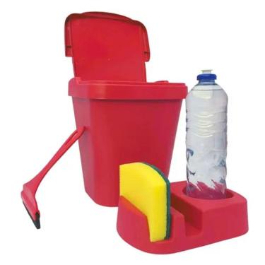 Imagem de Kit Para Pia De Plastico 3 Peças Elegance 