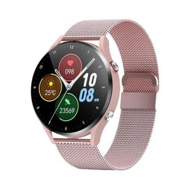 Imagem de Relógio Inteligente Feminino De 1.43" AMOLED Com Monitoramento De Saúd