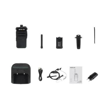 Imagem de Rádio Comunicador Retevis RB626 De Longo Alcance 3W Carregamento USB C