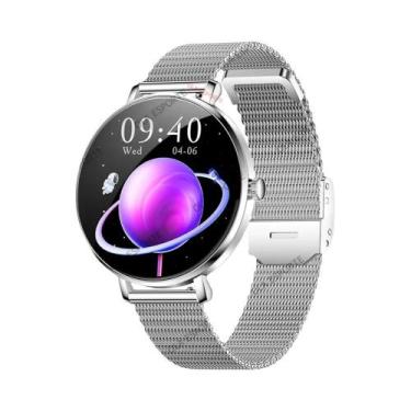 Imagem de Relógio Inteligente Esportivo Feminino Com Tela Sensível Ao Toque HD, 