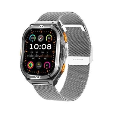 Imagem de Relógio Inteligente Masculino Com GPS AMOLED HD De 1,96 Polegadas, Cha