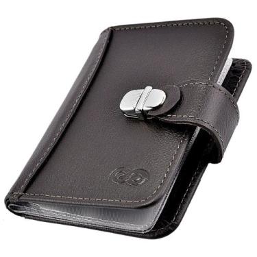 Imagem de Carteira Feminina Lene em Couro 1051 Galvani., Café