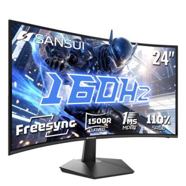 Imagem de Monitor de jogos SANSUI Curved 24" 160Hz FHD 1080P VA Display