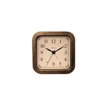 Imagem de Relógio Despertador Herweg Quartz Ouro Envelhecido 2653-245