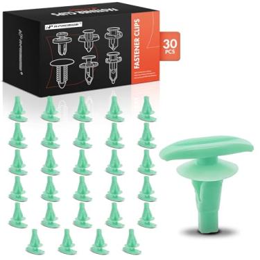 Imagem de A-Premium Clipes de retenção de vedação de nylon 30 peças compatíveis com Honda CR-V, Civic, Accord, Pilot, Odyssey, Fit, HR-V, Ridgeline, Crosstour, Insight & Acura MDX, RDX, TLX, TSX, ILX, TL