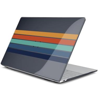 Imagem de Batianda Capa para laptop Dell XPS 13 Copilot+ PC tela de 13,4 polegadas 2024 número do modelo 9345/9350, capa dura criativa ultrafina, leve e resistente a arranhões com proteção profissional, listra
