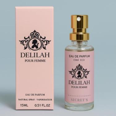 Imagem de Delilah Pour Femme Perfume Árabe de Bolso 15ml - Secrets