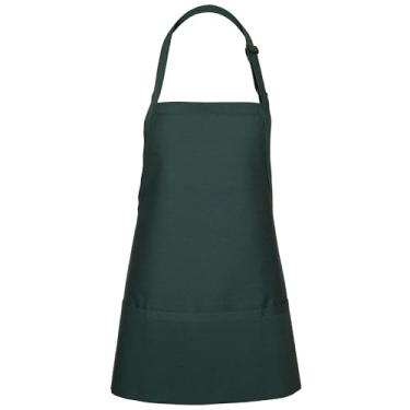 Imagem de (O/S, Hunter) - Fame Adult's 3 Pocket Bib Apron