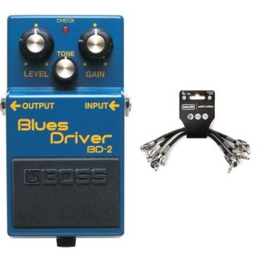 Imagem de Pedal de efeitos de guitarra Boss BD-2 Blues Driver com cabo MXR