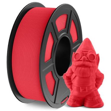 Imagem de Filamento de impressora 3D JAYO Matte PLA 1,75 mm vermelho 1,1 kg
