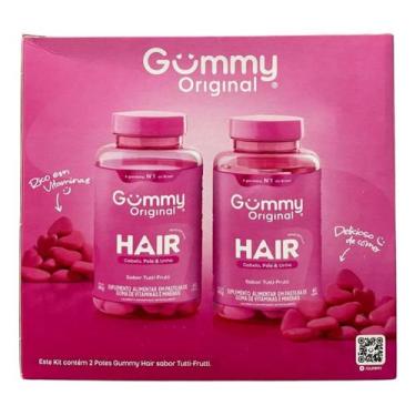 Imagem de Gummy Hair Kit Com 2 - Tutti Frutti, Tutti-Fruti