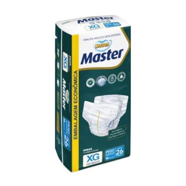 Imagem de Fralda Geriatrica KISSES Master Adulto Tamanho XG com 26 unidades