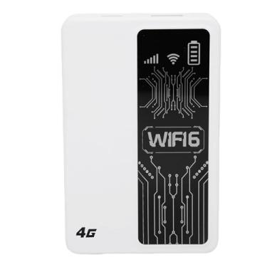 Imagem de ASHATA Hotspot WiFi Portátil 4G LTE, Roteador Móvel de 300 Mbps Com Slot para Cartão SIM para Uso Interno, Suporta 10 Dispositivos