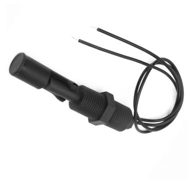 Imagem de ZJchao Sensor de Nível de água, Interruptor Flutuante para Tanque de água Sensor de Detector de Vazamento de Alarme 2 Unidades PP Interruptor Flutuante de Montagem Líquida Horizontal para Tanque de