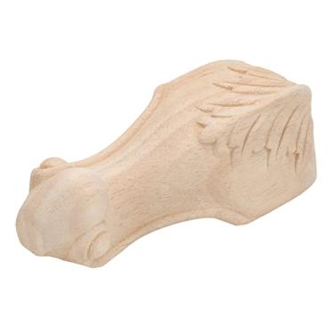 Imagem de Zerodis 4 Unidades de Móveis de Madeira, Pernas, Coleção de Artesanato, Material Escolar de Escritório, Material de Escritório, Pernas de Madeira para sofá, Armário, Mesa de Centro, Perfeito para