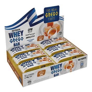 Imagem de Whey Grego Bar - 40 gr Display c/ 12 Barras-Unissex