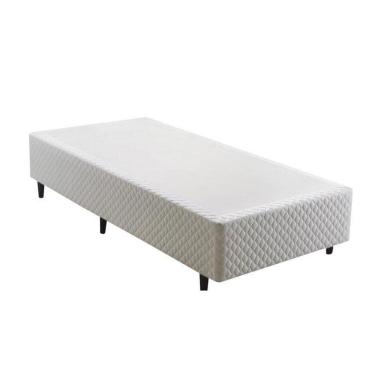 Imagem de Base Cama Box Solteiro Herval taQi Class 39x88x188 cm, Branco