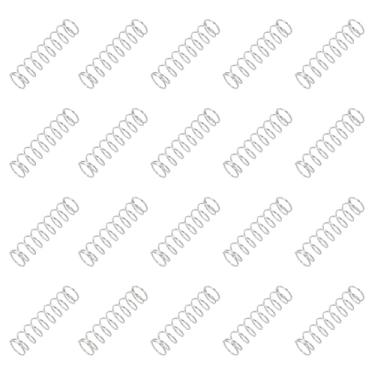 Imagem de PATIKIL Mola de compressão 1 mm de diâmetro do fio x 12 mm OD x 50 mm C, 20 peças de extensão mecânica de aço inoxidável 304 molas pequenas kit sortido para lojas e reparos domésticos